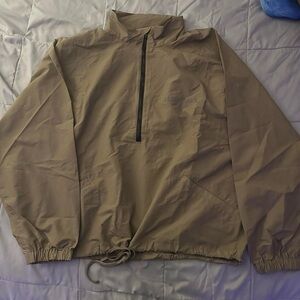Fear of God Essentials Taupe Windbreaker